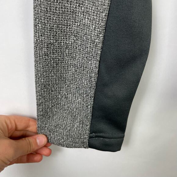 Spyder Boundless | NWT Gray on Gray Quarter Zip Pullover Hoodie Sweatshirt - Picture 7 of 13